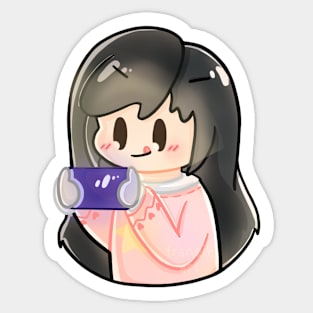 Cozy Gaming Session Sticker